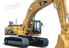SZYBA CATERPILLAR 320D/330D 70/30 SPLIT