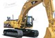SZYBA CATERPILLAR 320D/330D 70/30 SPLIT